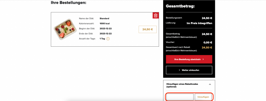 Box für BodyChief rabattcode